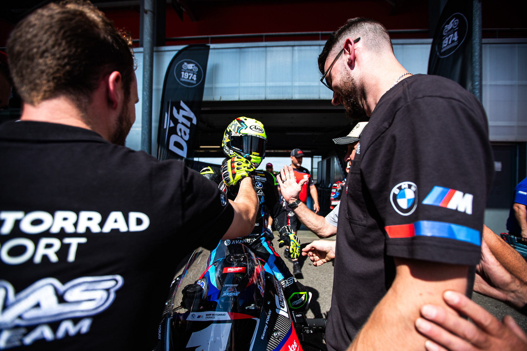 Kenny Foray (Tecmas-BMW) reçu six sur six