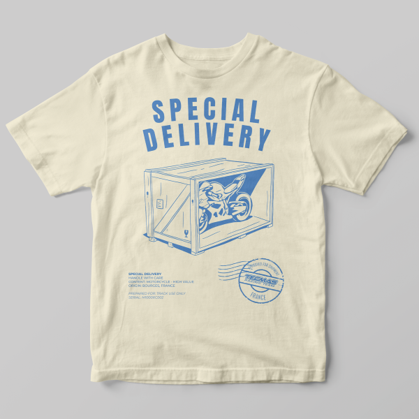 t-shirt special delivert T-shirt édition "special delivery" – Jeu concours TECMAS 2025