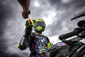 Le pilote Tecmas Kenny Foray régulier à Nogaro avec des podiums, mais pas de victoire
